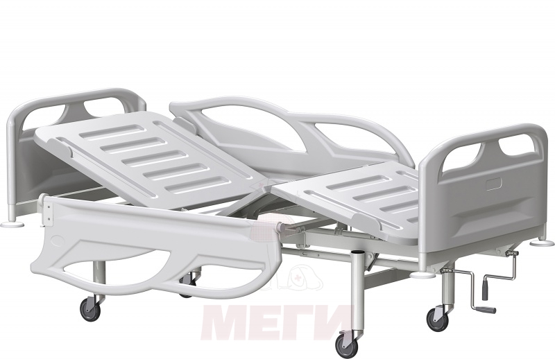 Кровать медицинская функциональная трехсекционная МСК-3103