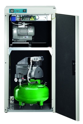 Компрессор с вакуумным устройством KD 124 AB