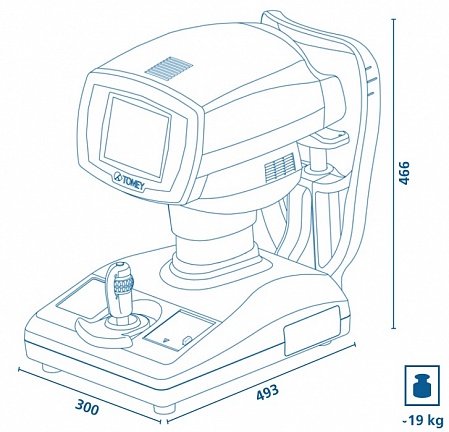 Авторефкератометр Tomey RC-5000