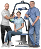 Тренажер с БОС для шейного сгибания-разгибания и наклонов Ormed Strong Back Т020