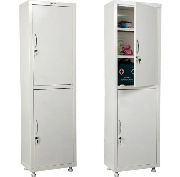 Шкаф медицинский Hilfe МД 1 1650 SG, SS