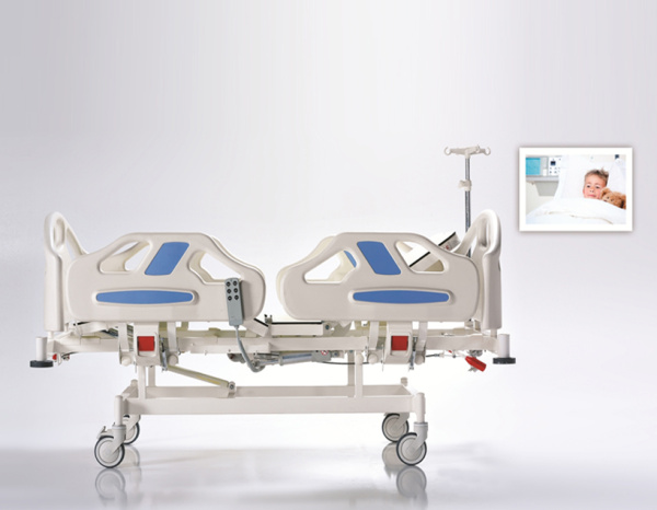 Кровать медицинская педиатрическая электрическая NITROCARE с принадлежностями серия FIESTA NITRO HB 2420 P