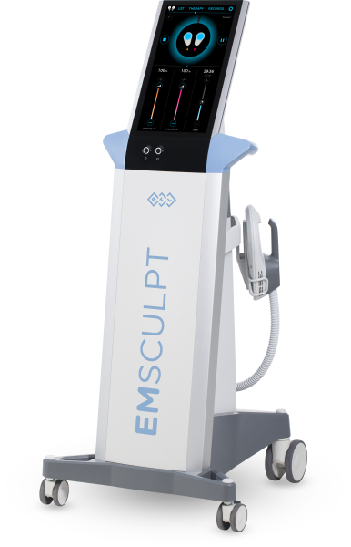 Аппарат для коррекции фигуры и стимуляции мышц EMSCULPT
