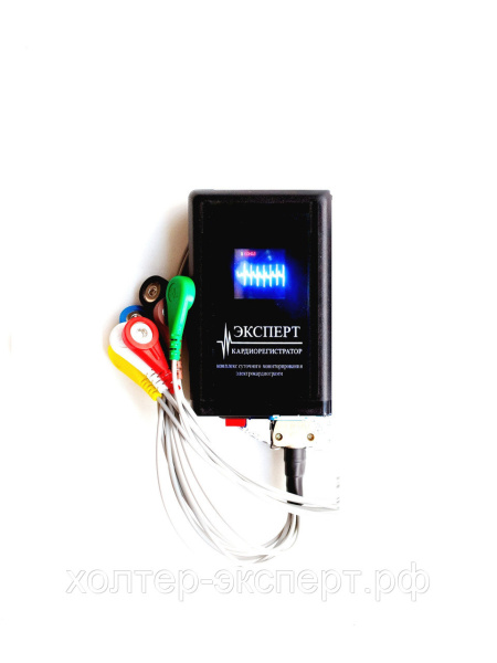 Комплекс суточного мониторирования ЭКГ по Холтеру «Эксперт» SM-02 OLED display