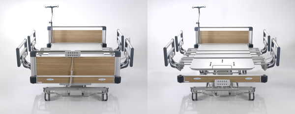 Кровать медицинская электрическая NITROCARE с принадлежностями серия COMPACT NITRO HB 6220